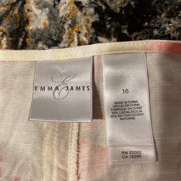 Y womens Emma James a-line floral pretty skirt size 16 - Picture 3 of 3